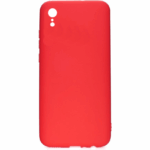 Θήκη TPU Σιλικόνης με Υφασμάτινη Επένδυση για iPhone XR - Κόκκινο