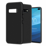 Θήκη TPU Σιλικόνης για Galaxy S10 Plus - Μαύρη