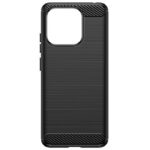 Θήκη TPU Σιλικόνης Carbon Fiber Style για Xiaomi Redmi 13C / Poco C65 - Μαύρη