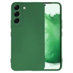 Θήκη TPU Σιλικόνης με Υφασμάτινη Επένδυση για Samsung Galaxy S22 Plus - Πράσινο