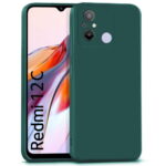 Θήκη TPU Σιλικόνης για Xiaomi Redmi 12C - Σκούρο Πράσινο