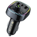 Πομπός FM Transmitter Φορτιστής Αυτοκινήτου WK και MP3 Player με Led Light WP-C39 FM