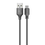 WK Καλώδιο USB σε Micro Usb 3 Μέτρα - Μαύρο