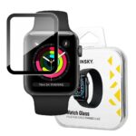 Wozinsky Hybrid Tempered Glass - Τζαμάκι Προστασίας για Apple Watch 1 / 2 / 3 38mm - Μαύρο