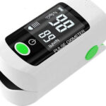 Andowl Παλμικό Οξύμετρο Δακτύλου με Οθόνη LED - Λευκό