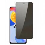 Privacy Tempered Glass / Τζαμάκι Προστασίας Full Glue για Xiaomi Redmi Note 11 Pro / Note 12 Pro 4G - Φιμέ Μαύρο