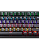 Thunderobot KG3089 Gaming Μηχανικό Πληκτρολόγιο Tenkeyless με Custom Blue διακόπτες και RGB φωτισμό (Αγγλικό US)