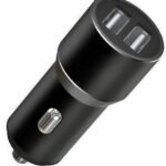 XO Φορτιστής Αυτοκινήτου 2x USB 2.4A 12W - Black CC30