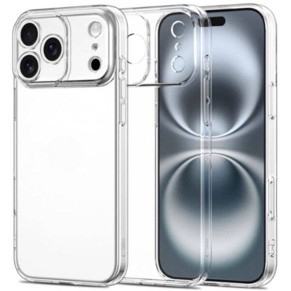 Θήκη TPU Σιλικόνης 2mm για iPhone 17 Pro - Διάφανο