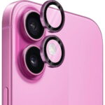 Tempered Glass / Προστατευτικά Τζαμάκια Κάμερας για iPhone 17 - Ροζ